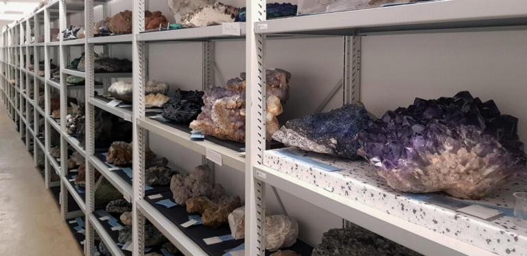 Collection depot mineralogy